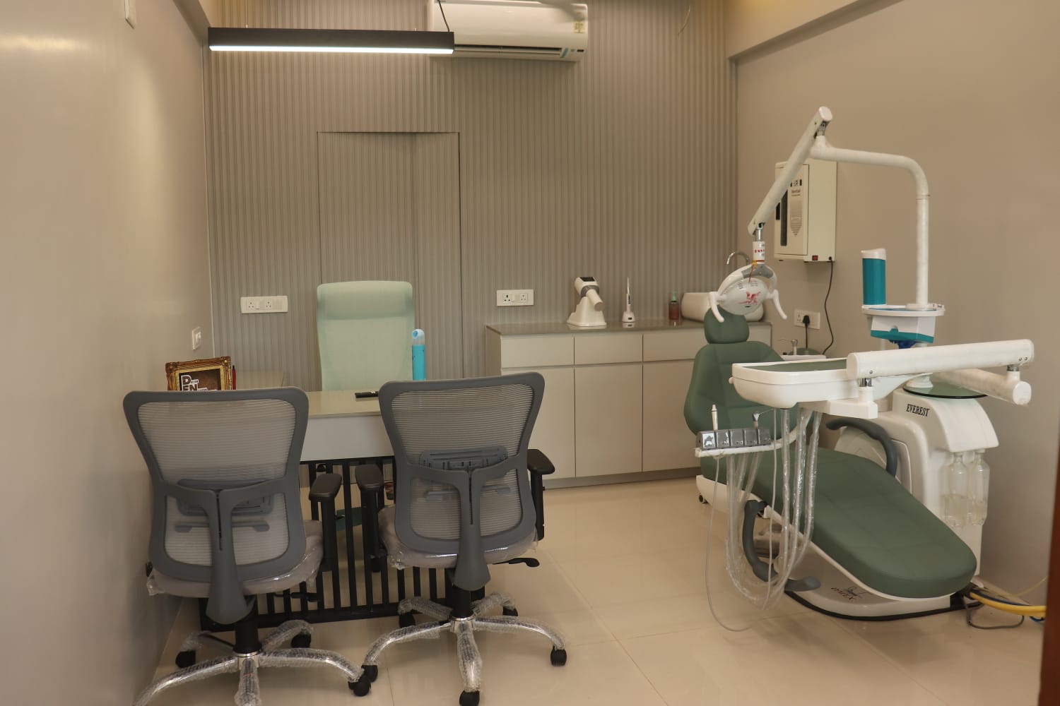 Consultation area at Dhrisha Dento Aesthetic Clinic
