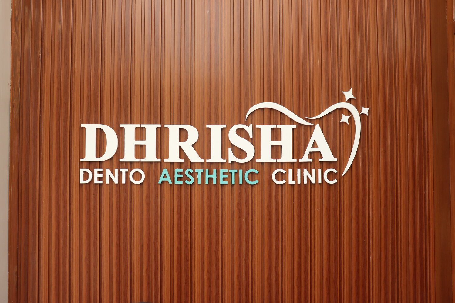 Clinic interior at Dhrisha Dento Aesthetic Clinic